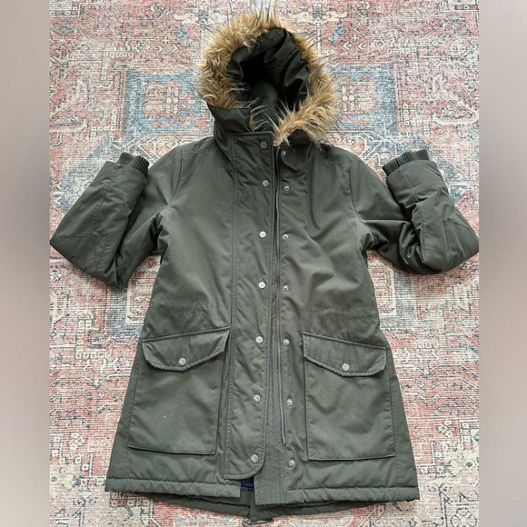 Levi's Jackets & Blazers - Levi’s Water Repellent Parka Jacket Faux Fur Trim Hood Small